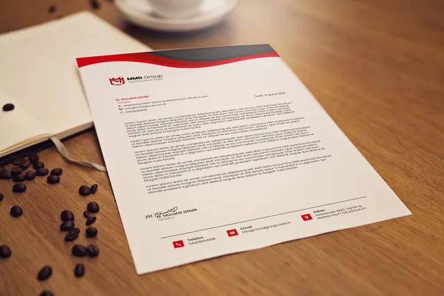 MMD Group Letterhead